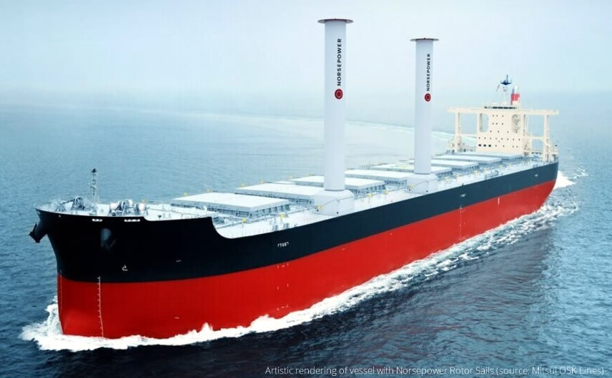 Union Maritime Equips Tankers with Norsepower Wind Sails