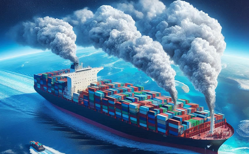 Record Surge in Emissions for Global Shipping in Q3 2024